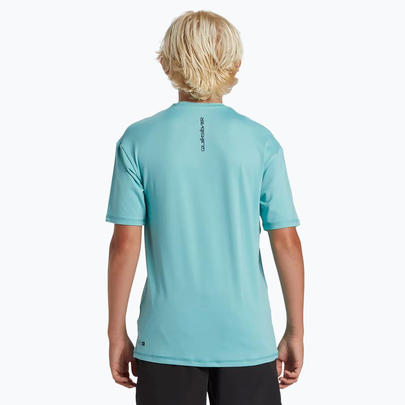 Дитяча футболка для плавання Quiksilver Everyday Surf Tee морська синя 3