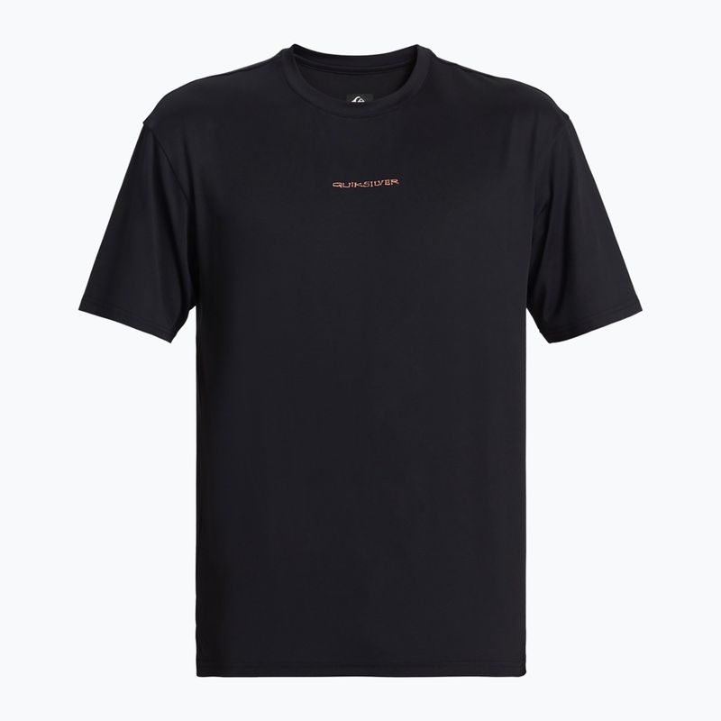 Чоловіча футболка для плавання Quiksilver Everyday Surf Tee чорно-біла 4