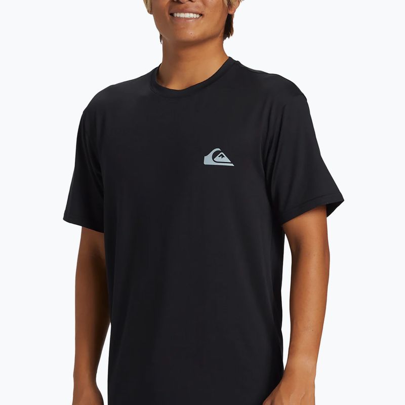 Чорна чоловіча футболка для плавання Quiksilver Everyday Surf Tee 4