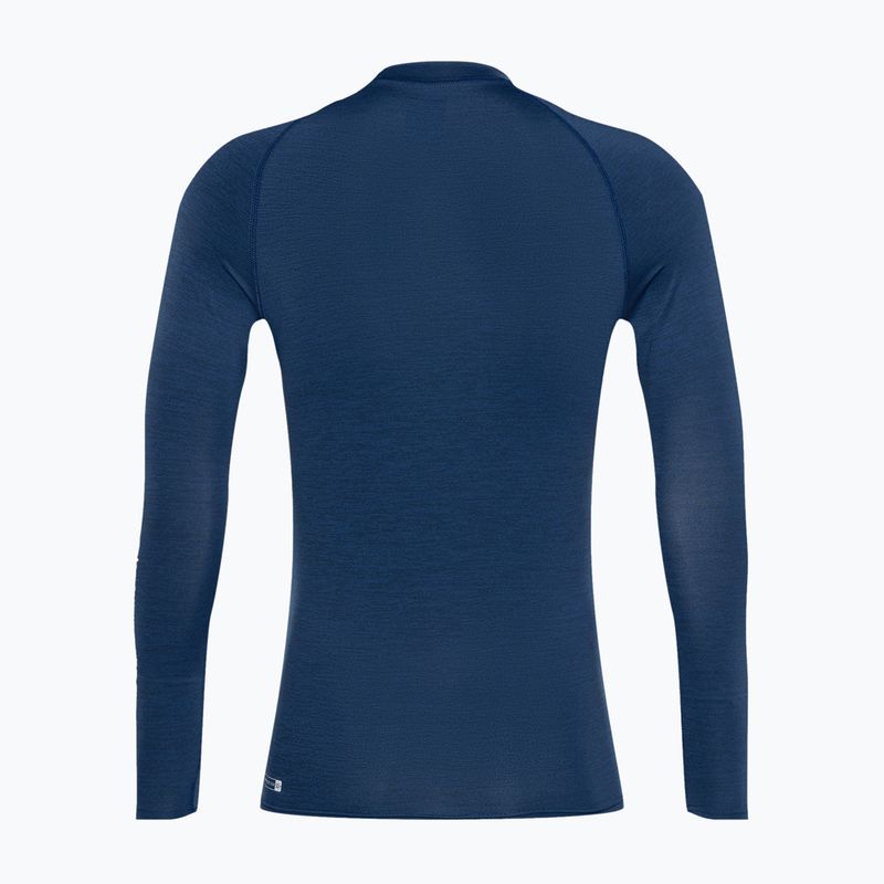 Чоловічий лонгслів для плавання Quiksilver Everyday UPF50 monaco blue вересковий 2