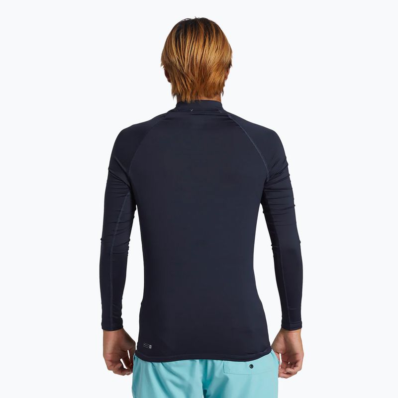 Чоловічий лонгслів для плавання Quiksilver Everyday UPF50 темно-синій 4