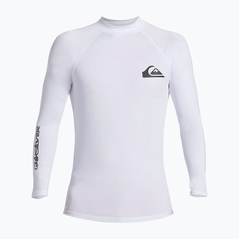 Чоловічий лонгслів для плавання Quiksilver Everyday UPF50 білий 5