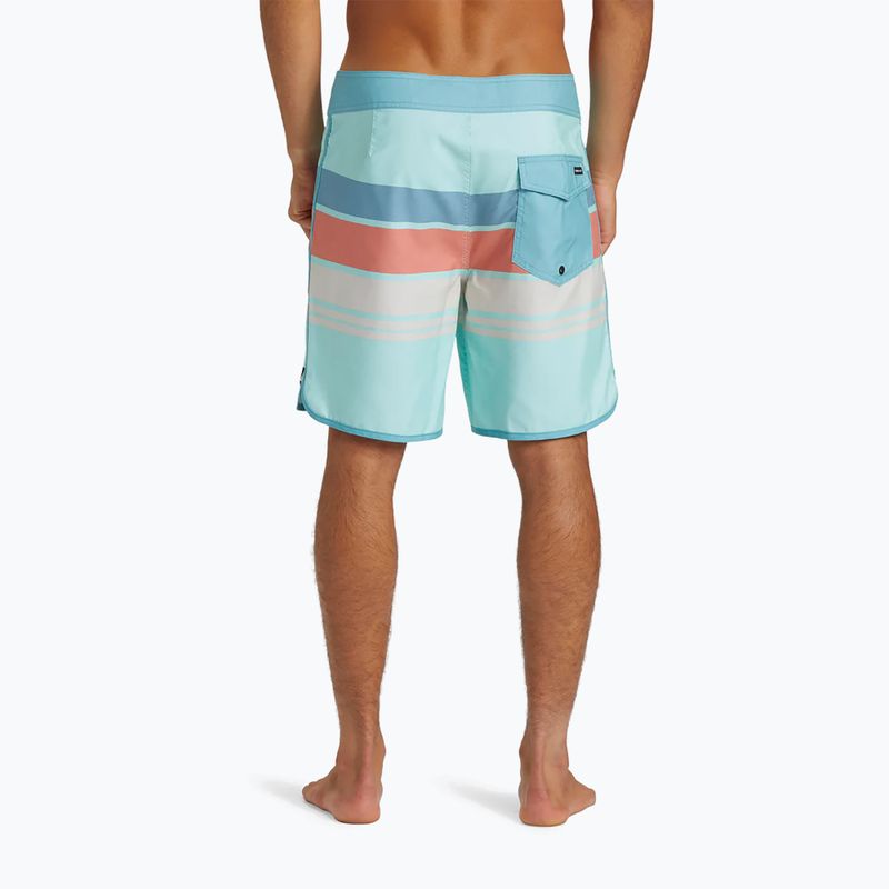 Шорти для плавання чоловічі Quiksilver Everyday Stripe 19 limpet shell 5