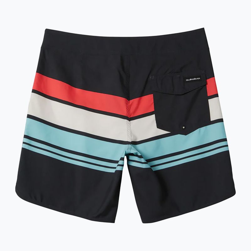 Шорти для плавання чоловічі Quiksilver Everyday Stripe 19 black 2