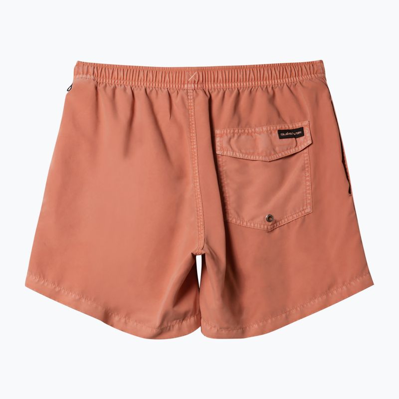 Шорти для плавання чоловічі Quiksilver Everyday Surfwash Volley 15 canyon clay 2