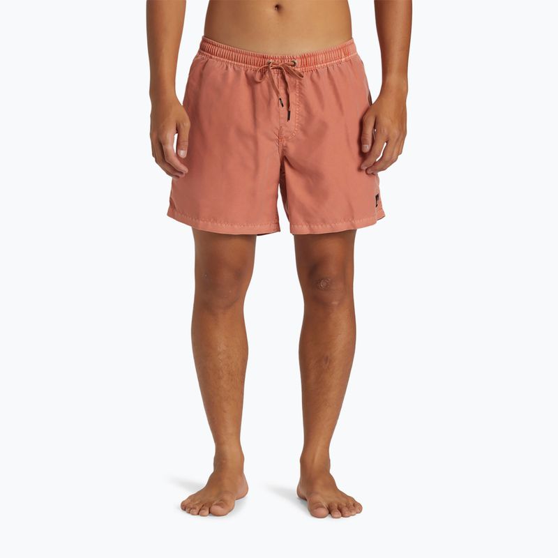 Шорти для плавання чоловічі Quiksilver Everyday Surfwash Volley 15 canyon clay 3