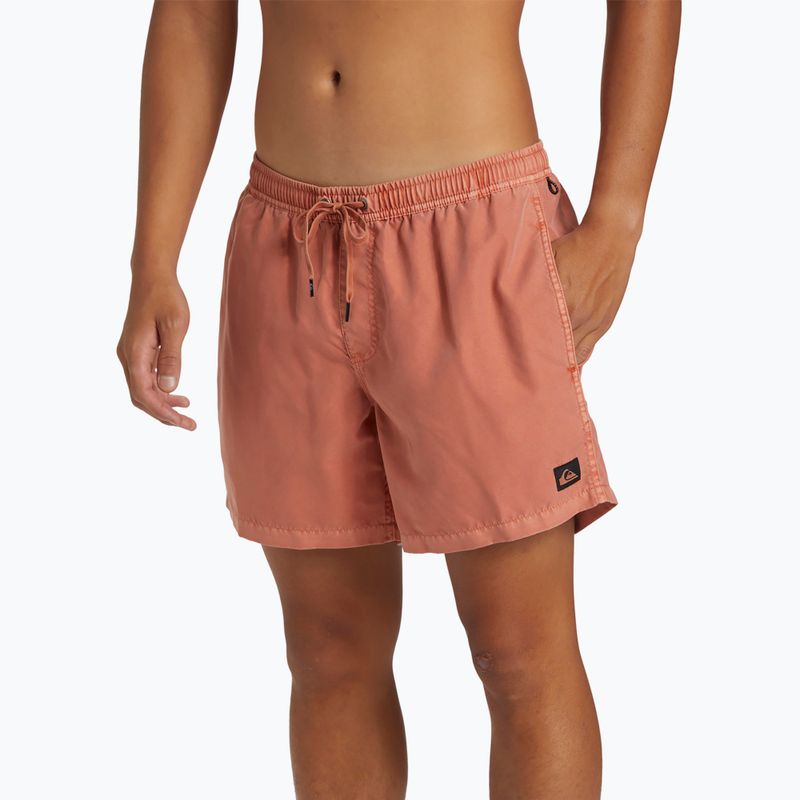 Шорти для плавання чоловічі Quiksilver Everyday Surfwash Volley 15 canyon clay 6