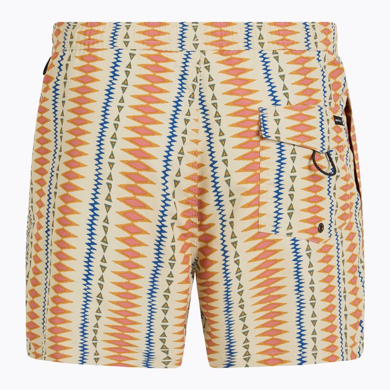 Шорти для плавання чоловічі Quiksilver Remade Mix Volley 16 oyster white 2