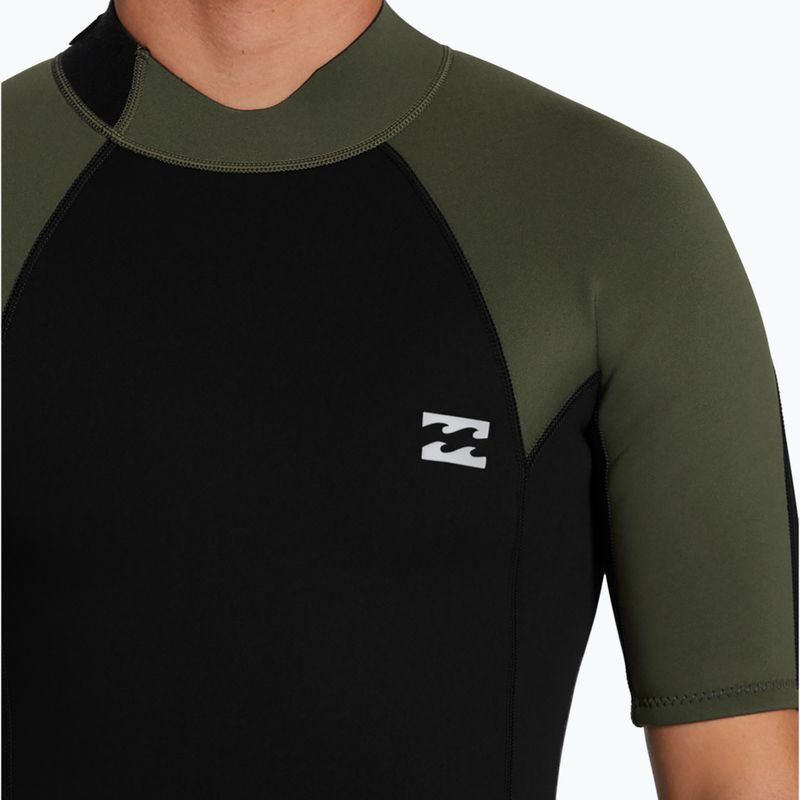 Гідрокостюм чоловічий Billabong 2 мм Foil Back Zip Spring moss 5