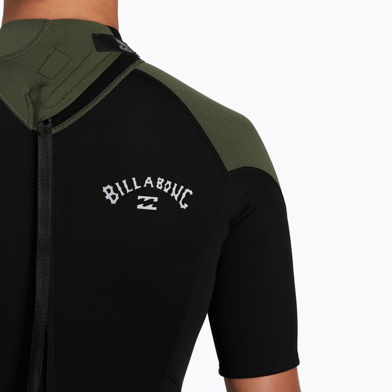 Гідрокостюм чоловічий Billabong 2 мм Foil Back Zip Spring moss 6