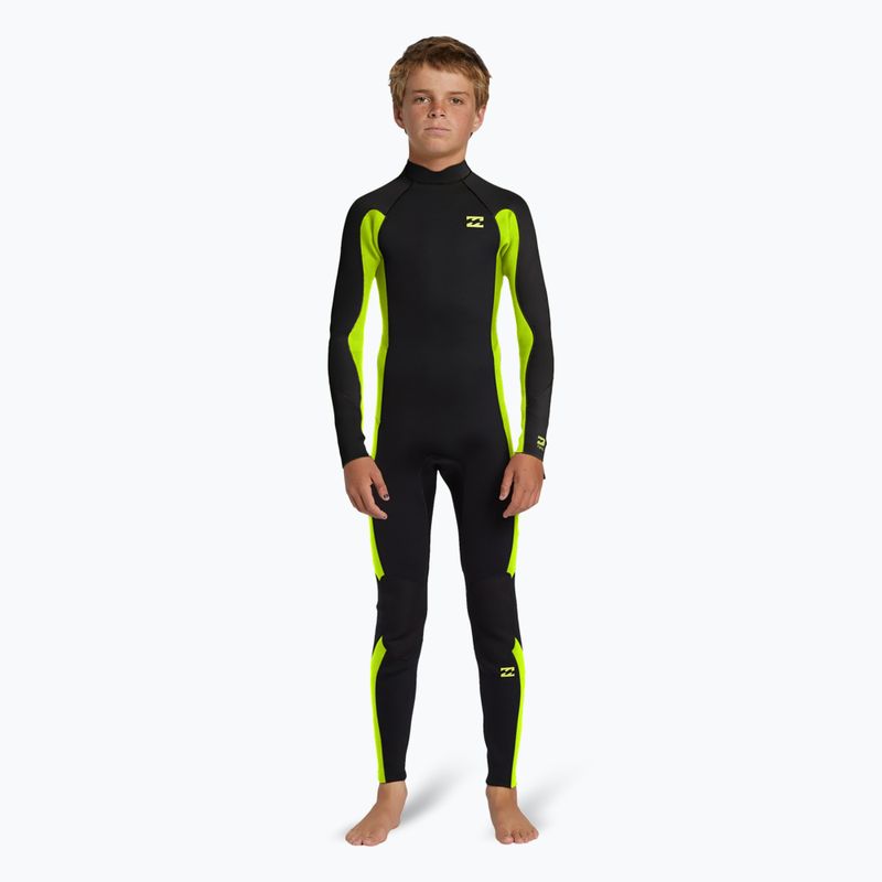 Дитяча піна для плавання Billabong 3/2 мм Foil BZ FL fluro lime