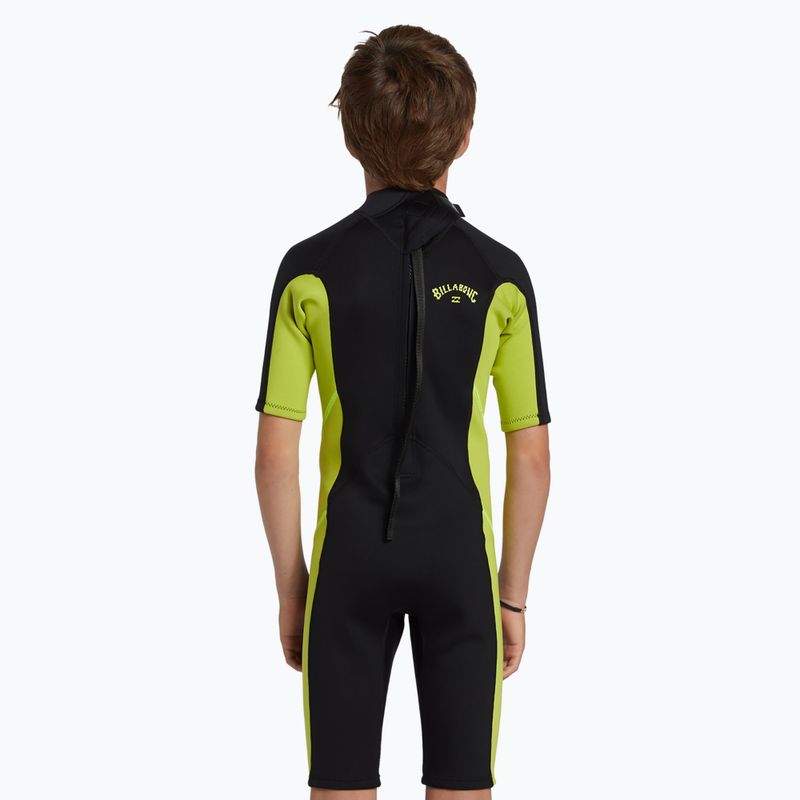 Дитяча піна для плавання Billabong 2 мм Foil BZ FL fluro lime 4