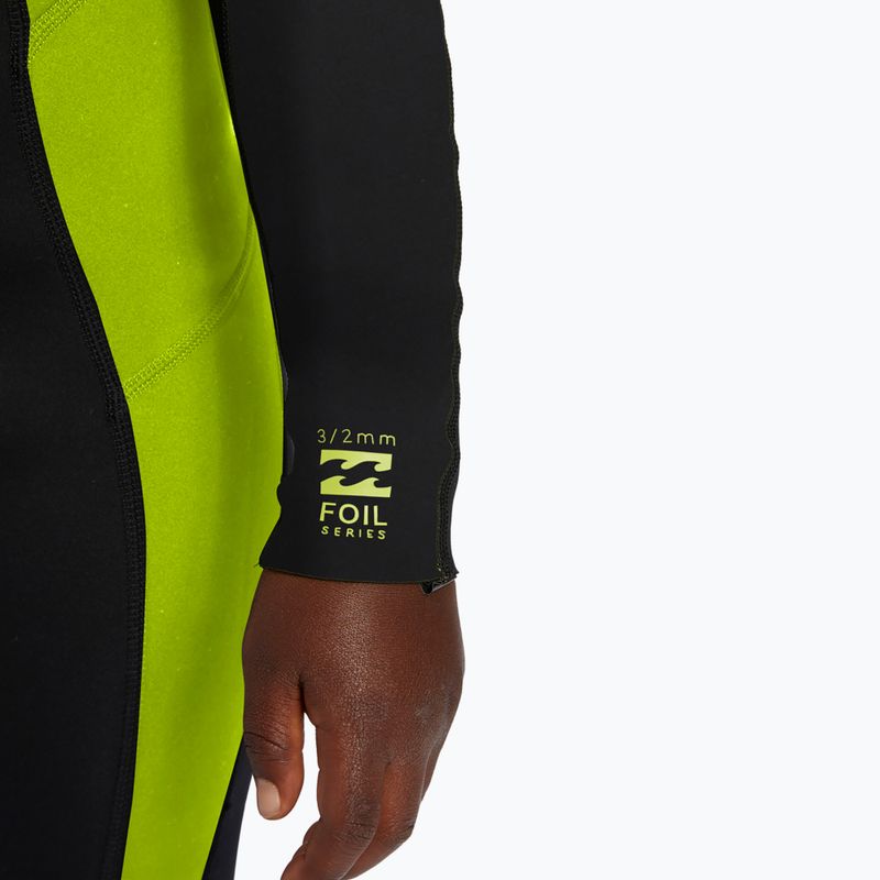 Гідрокостюм дитячий Billabong 3/2 мм Foil BZ FL fluro lime 4