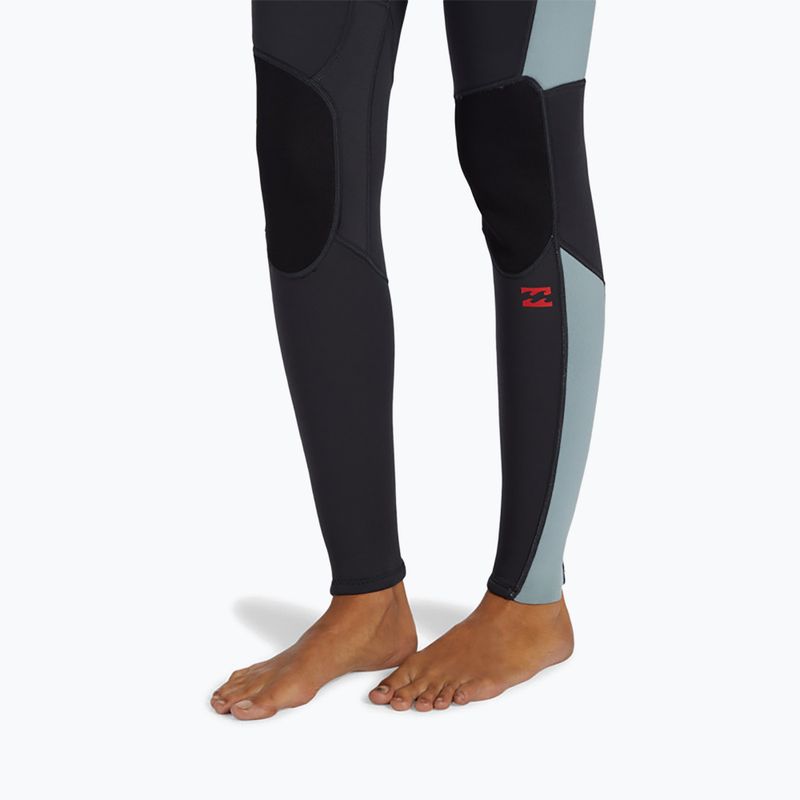 Жіночий гідрокостюм для плавання Billabong 3/2 mm Foil Back Zip washed black 7