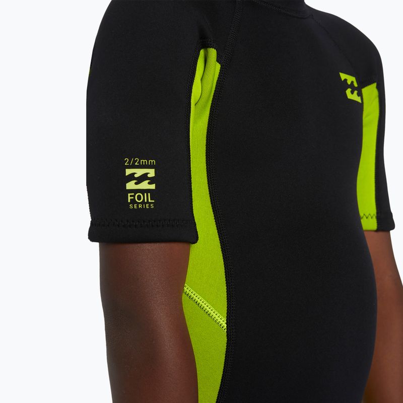 Дитяча піна для плавання Billabong 2 мм Foil BZ FL fluro lime 6
