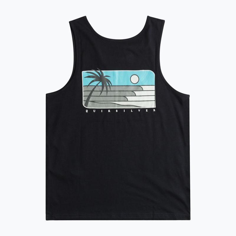 Чоловіча майка Quiksilver Line Up Tank Top чорна 2