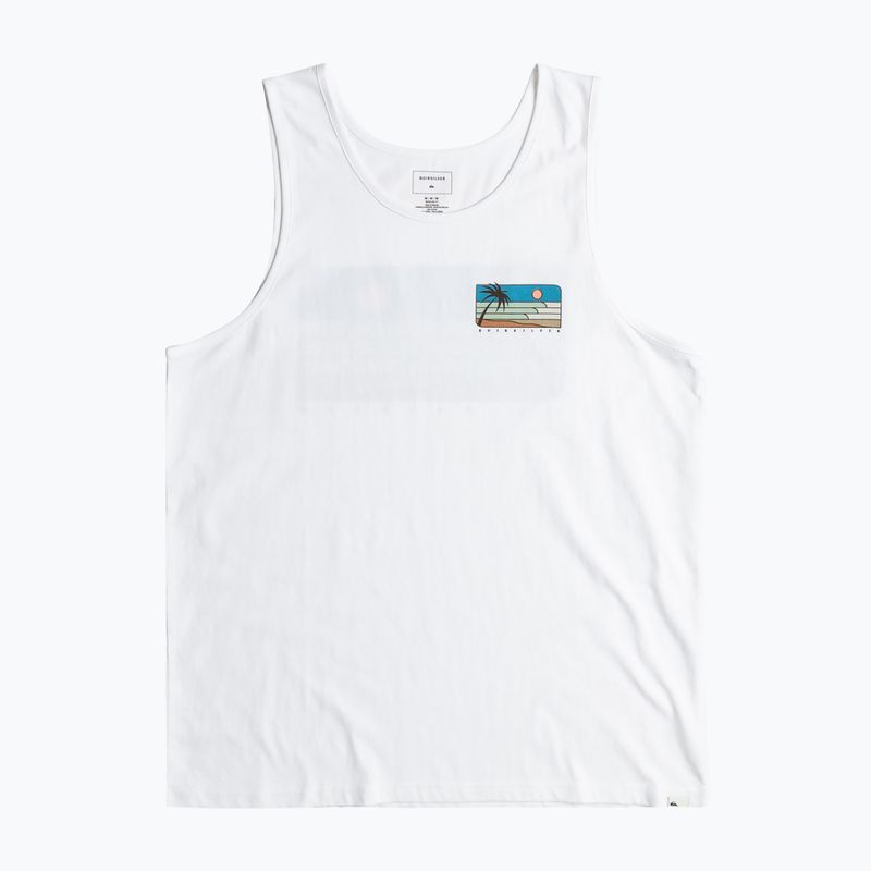 Чоловіча майка Quiksilver Line Up Tank Top біла