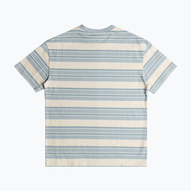 Чоловіча футболка Quiksilver Eco YD Stripe Tee в синю смужку з туманом 4