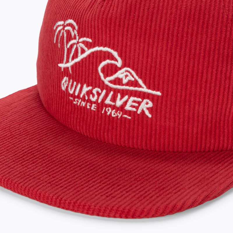 Кепка чоловіча Quiksilver Cord Stretcher high risk red 3