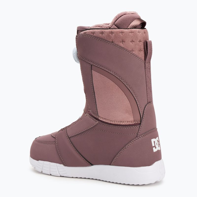 Черевики сноубордичні жіночі DC Lotus heather purple 2