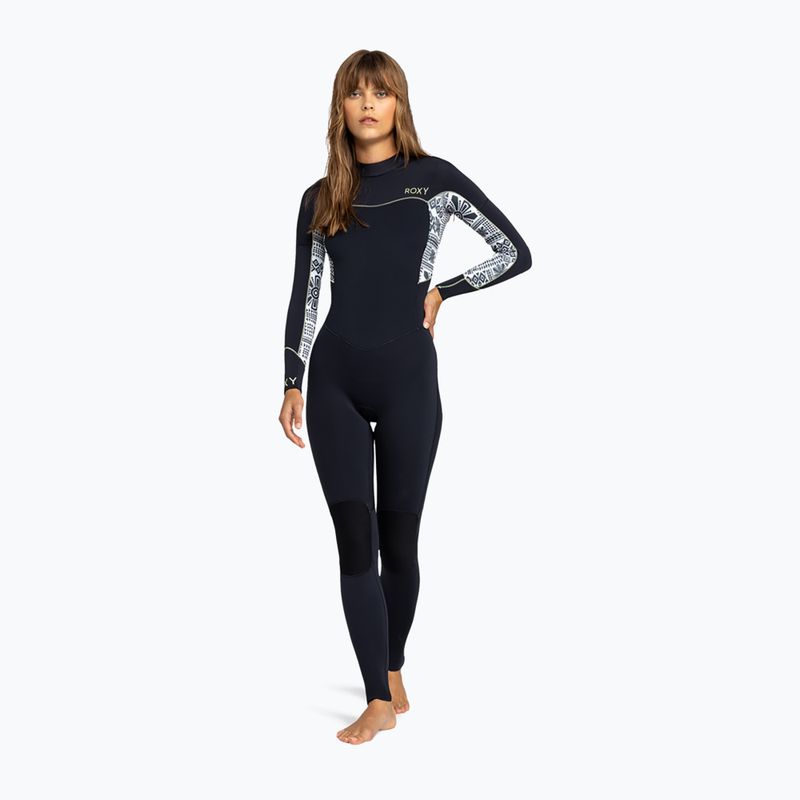 Жіночий гідрокостюм ROXY 4/3 Swell Series Back Zip GBS egret mo rockin vibes