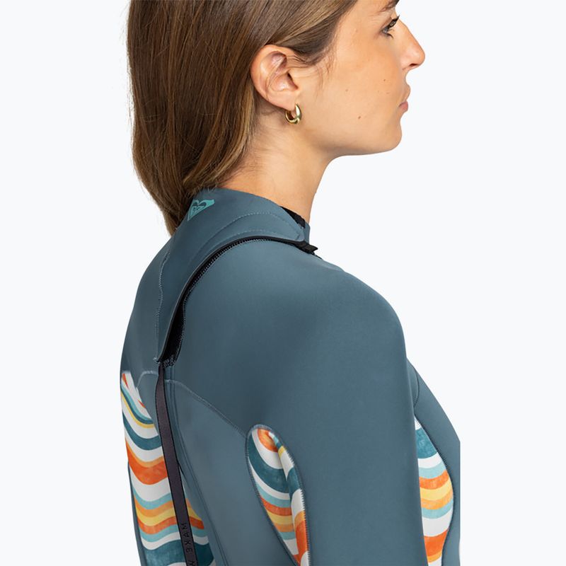 Жіноча піна для плавання ROXY 2.0 Swell Series на блискавці ззаду 5