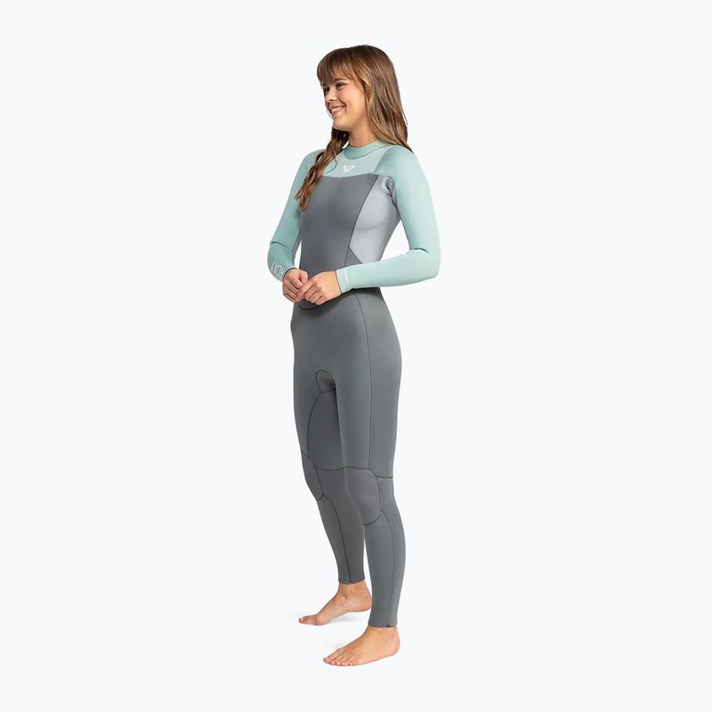 Гідрокостюм жіночий ROXY 4/3 mm Prologue Back Zip GBS Wetsuit ice green 3