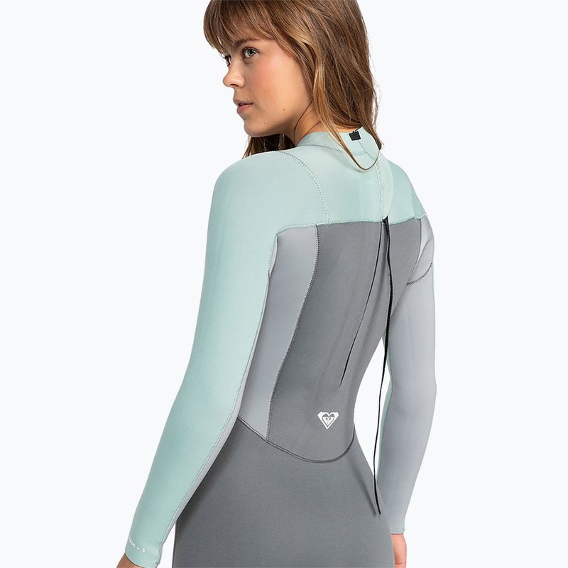 Гідрокостюм жіночий ROXY 4/3 mm Prologue Back Zip GBS Wetsuit ice green 6