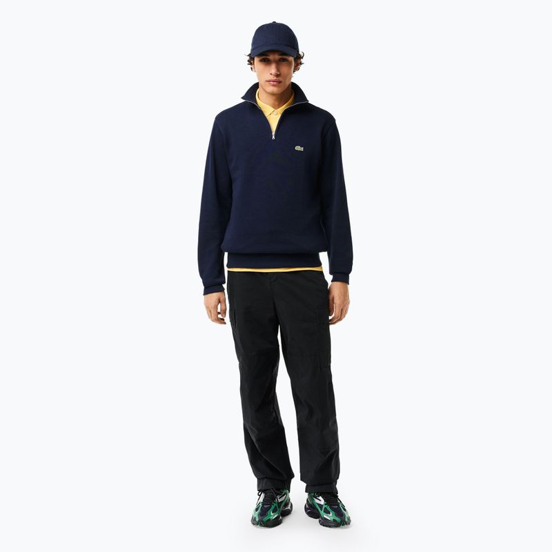 Кофта чоловіча Lacoste SH1927 166 navy blue 3