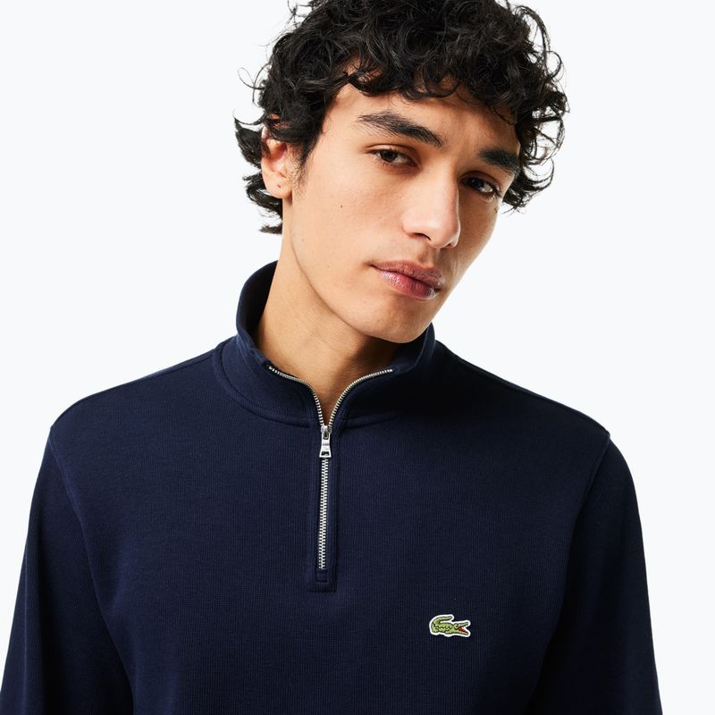 Кофта чоловіча Lacoste SH1927 166 navy blue 4