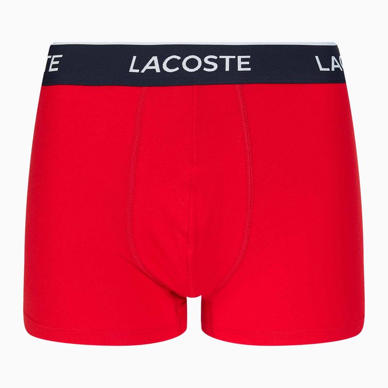 Труси Lacoste 5H3389 W64 3 пари navy blue/red methylene 5