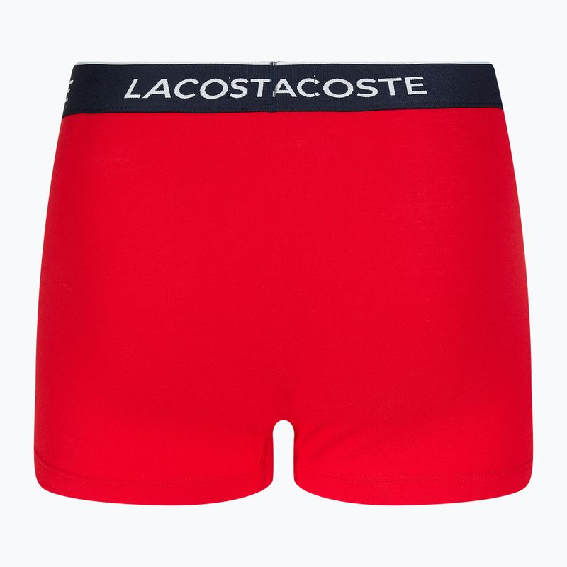 Труси Lacoste 5H3389 W64 3 пари navy blue/red methylene 6