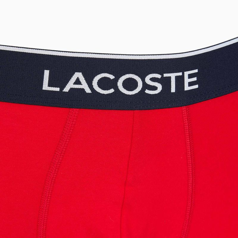 Труси Lacoste 5H3389 W64 3 пари navy blue/red methylene 7