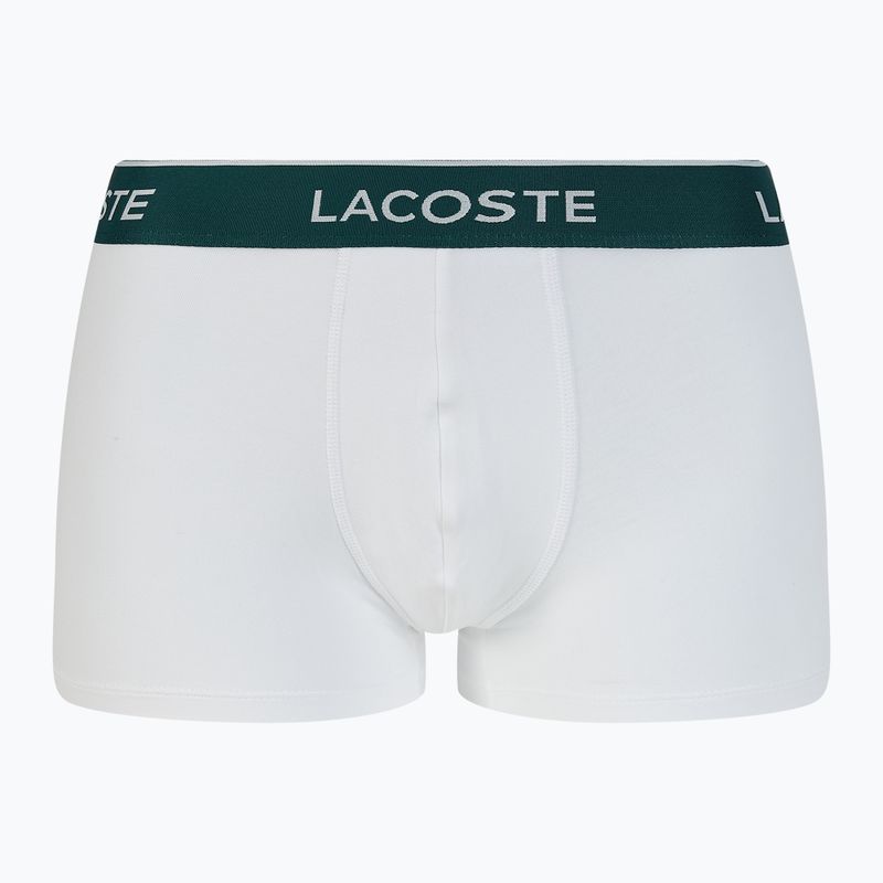 Труси Lacoste 5H3389 NUA 3 пари black/white/silver chine 5