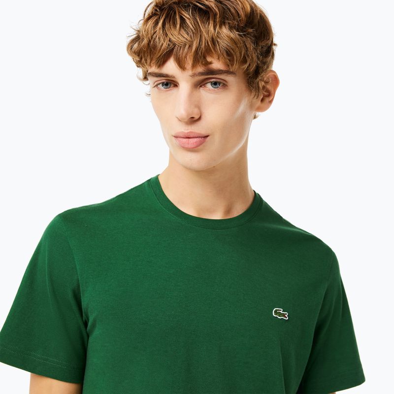 Чоловіча футболка Lacoste TH2038 зелена 3