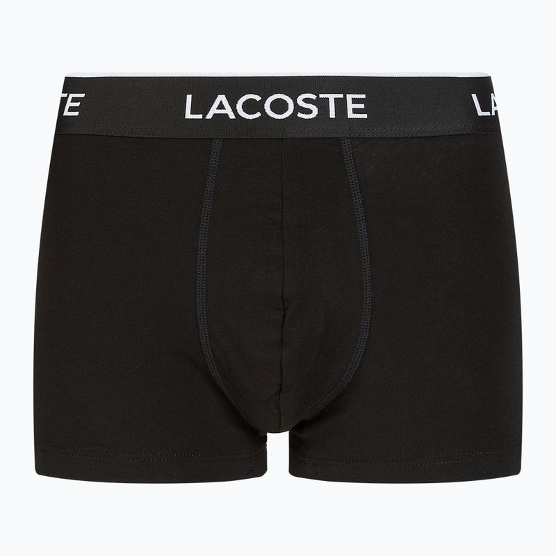 Труси Lacoste 5H3389 031 3 пари black 2