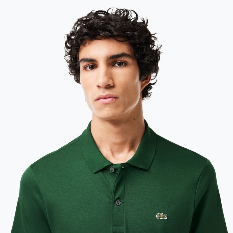 Чоловіча сорочка-поло Lacoste DH2050 зелена 4