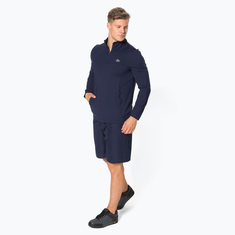 Кофта тенісна чоловіча Lacoste синя SH4806 2