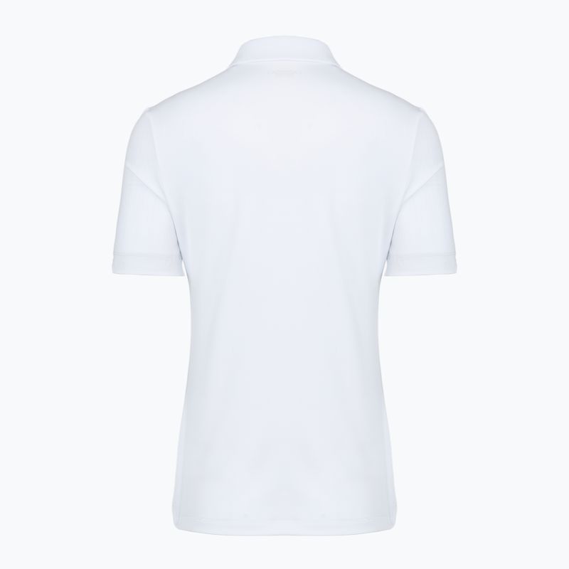 Футболка-поло тенісна жіноча Lacoste біла PF5179 2