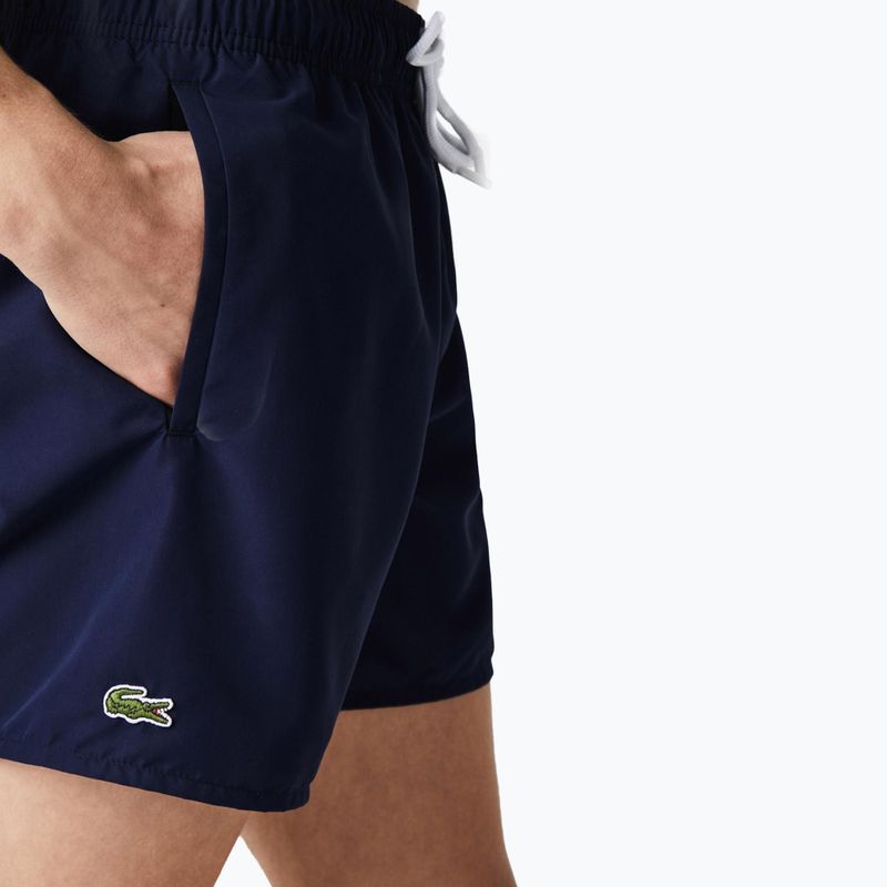 Шорти для плавання чоловічі Lacoste сині MH6270 4