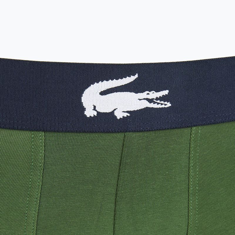 Труси Lacoste 5H1803 P52 3 пари thyme/navy blue/white 8