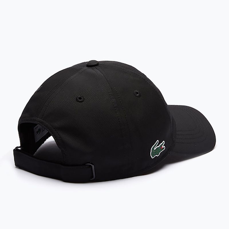 Бейсболка Lacoste чорна RK2662 6
