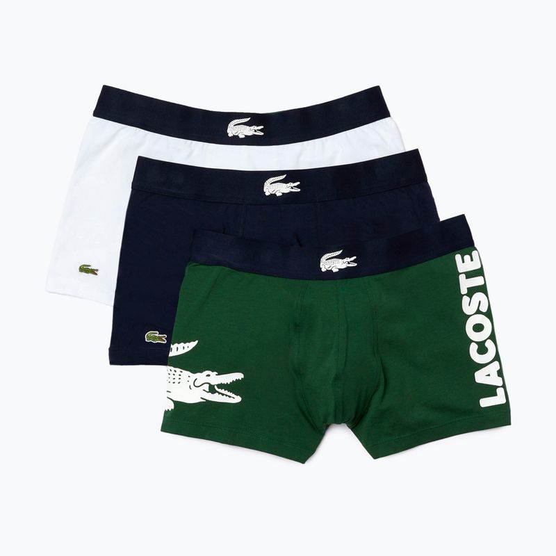 Труси Lacoste 5H1803 P52 3 пари thyme/navy blue/white 14