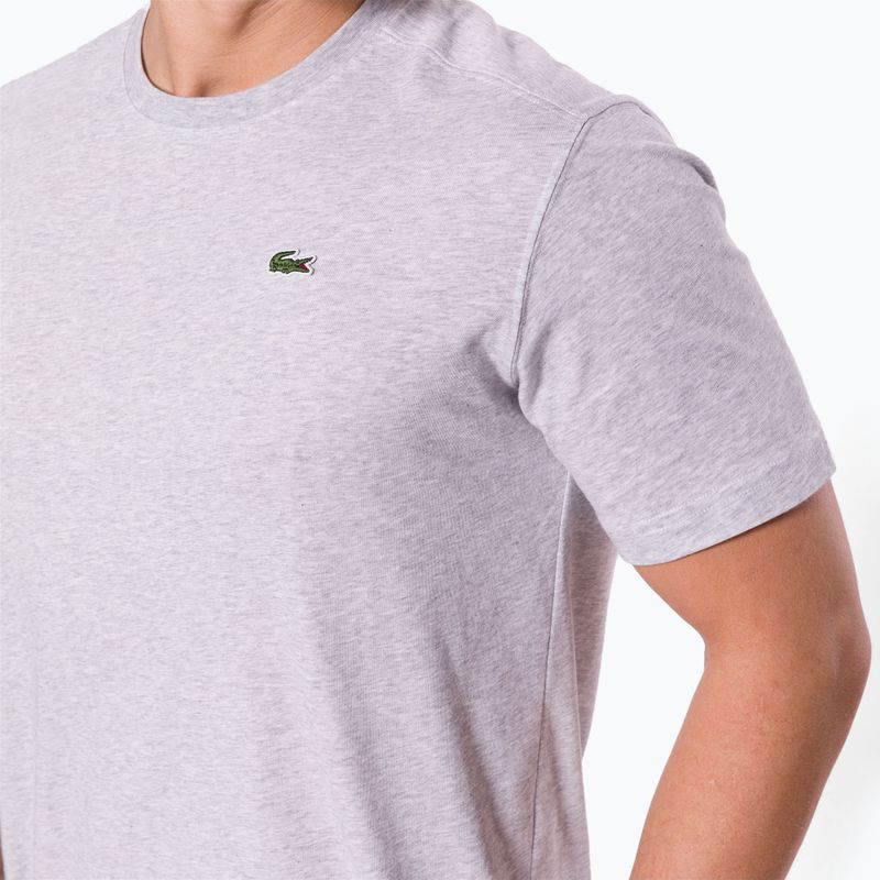 Футболка тенісна чоловіча Lacoste сіра TH7618 5