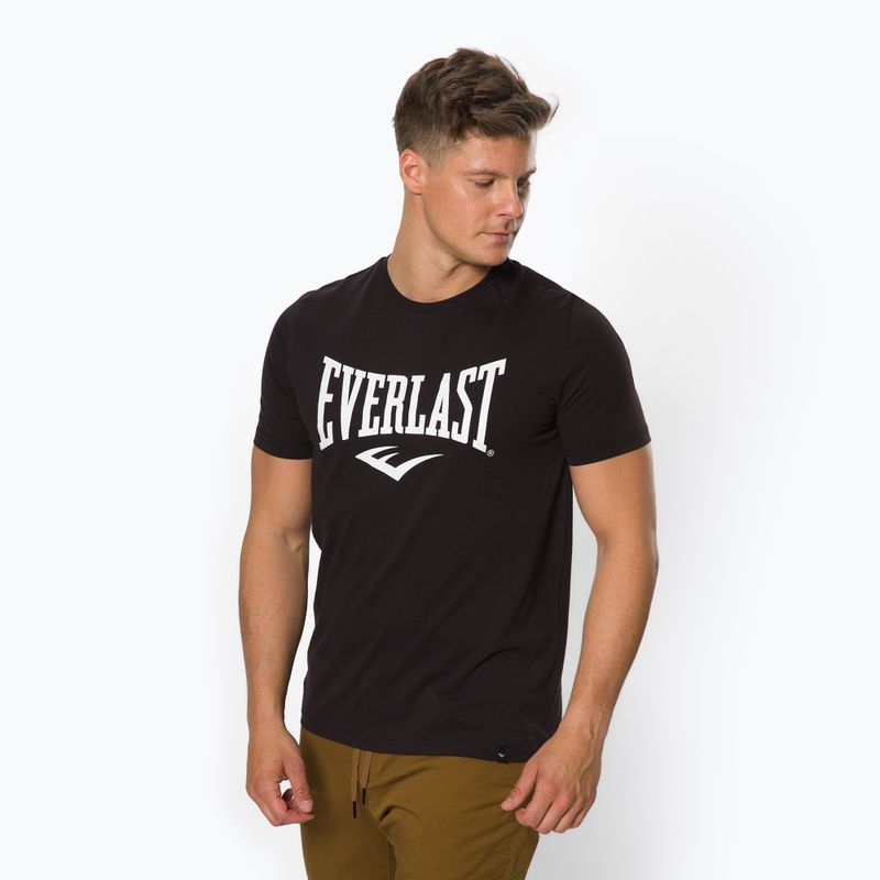 Футболка тренувальна чоловіча Everlast Russel чорна 807580-60
