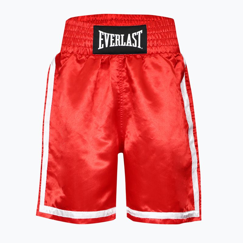 Шорти для боксу чоловічі EVERLAST Comp Boxe Short червоні EV1090