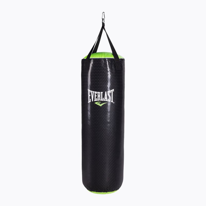 Боксерська груша Everlast Everstrike чорна / зелена