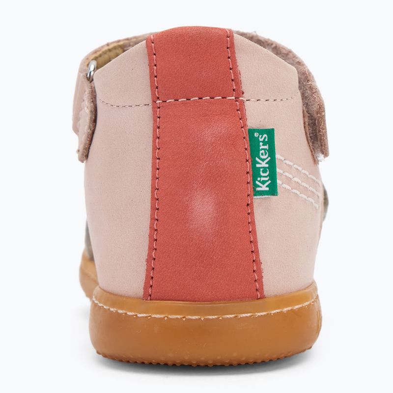Сандалі дитячі Kickers Kick Bazar light pink/multicolor 6