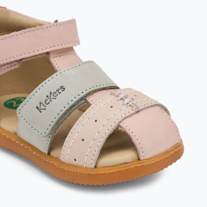 Сандалі дитячі Kickers Kick Bazar light pink/multicolor 7