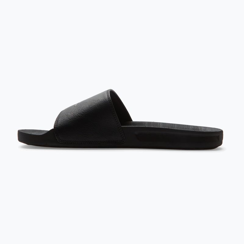 Шльопанці чоловічі Quiksilver Rivi Nubuck Slide чорний 1 3